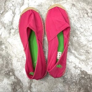 Polo Ralph Lauren Pink Espadrilles Sz 7